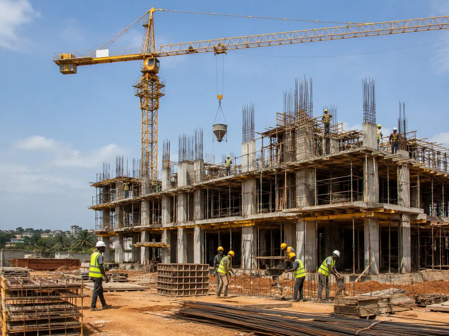 Travaux de bâtiment et travaux publics SIMACO Guinée