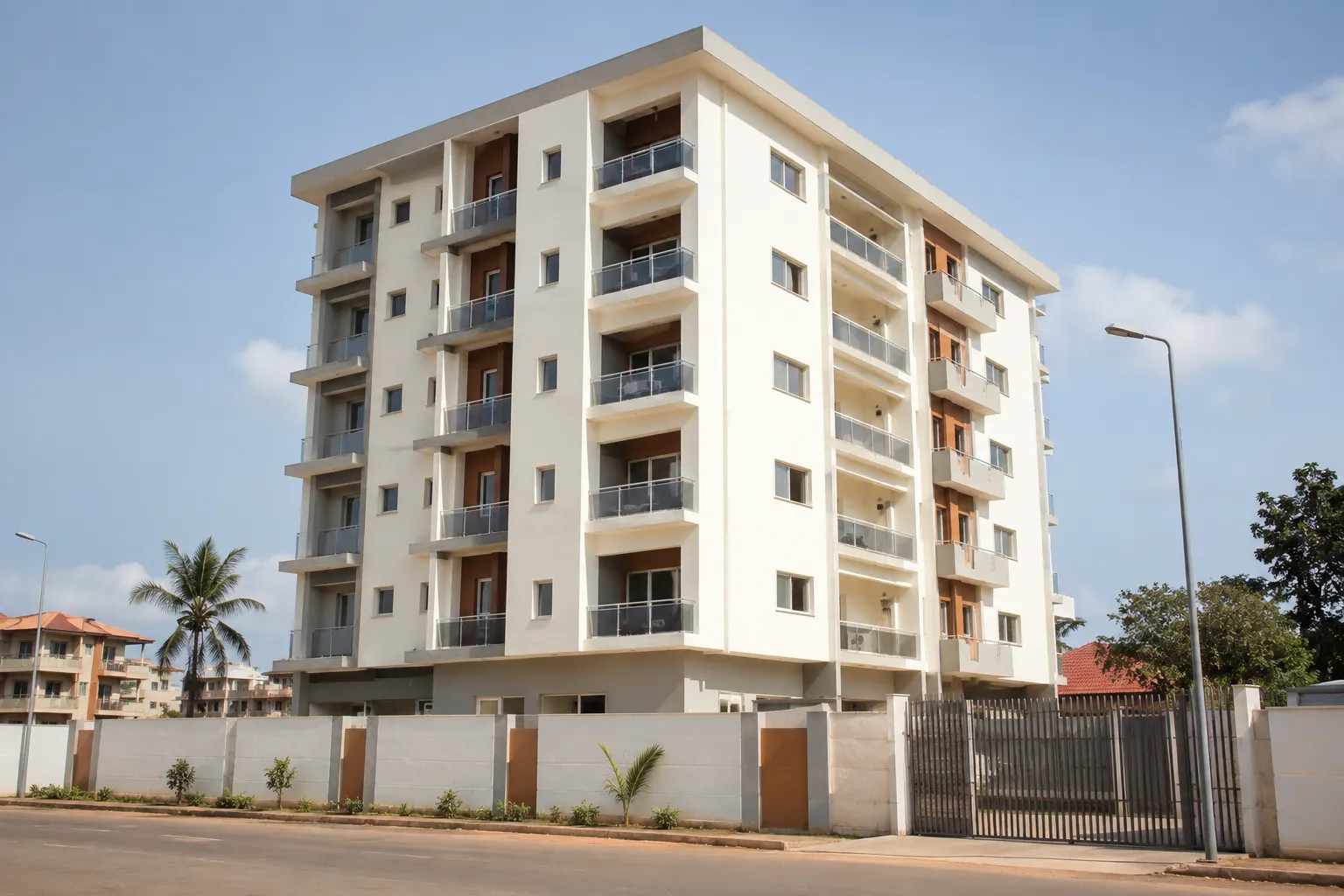 Immeuble résidentiel construit par SIMACO Guinée